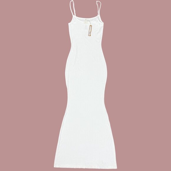 NWT Women's SKIMS Soft Lounge Long Slipdress in "Marble" LIMITED EDITION | Med. - Picture 8 of 14